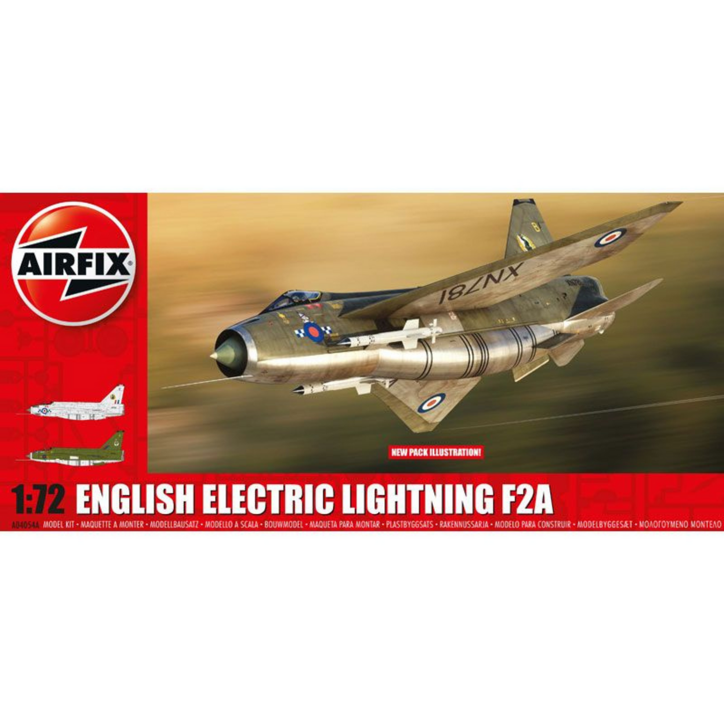 AIRFIX ENGLISH ELECTRIC LIGHTNING F2A SELF BUILD KIT