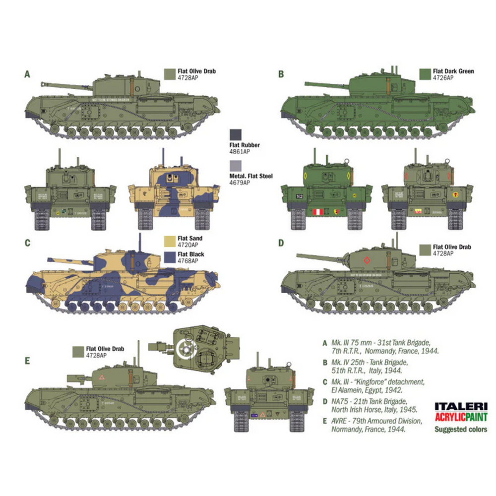 
                  
                    ITALERI CHURCHILL MK. III 1:72 SELF BUILD KIT
                  
                