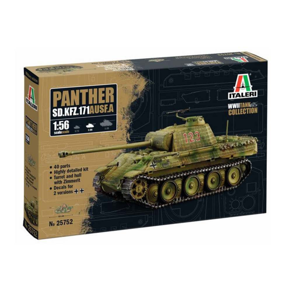 ITALERI SD.KFZ. 171 PANTHER AUSF. A SELF BUILD KIT
