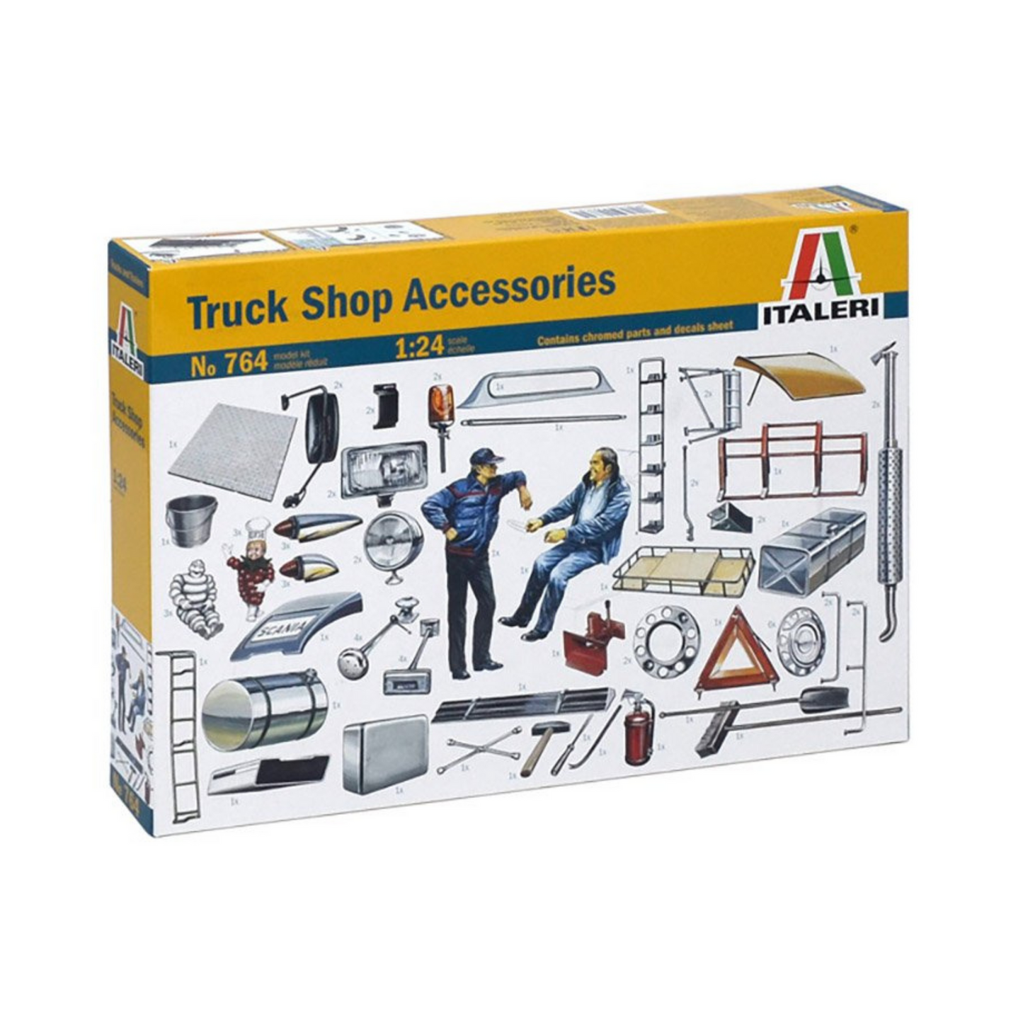 ITALERI TRUCK ACCESSORIES 1:24 SELF BUILD KIT