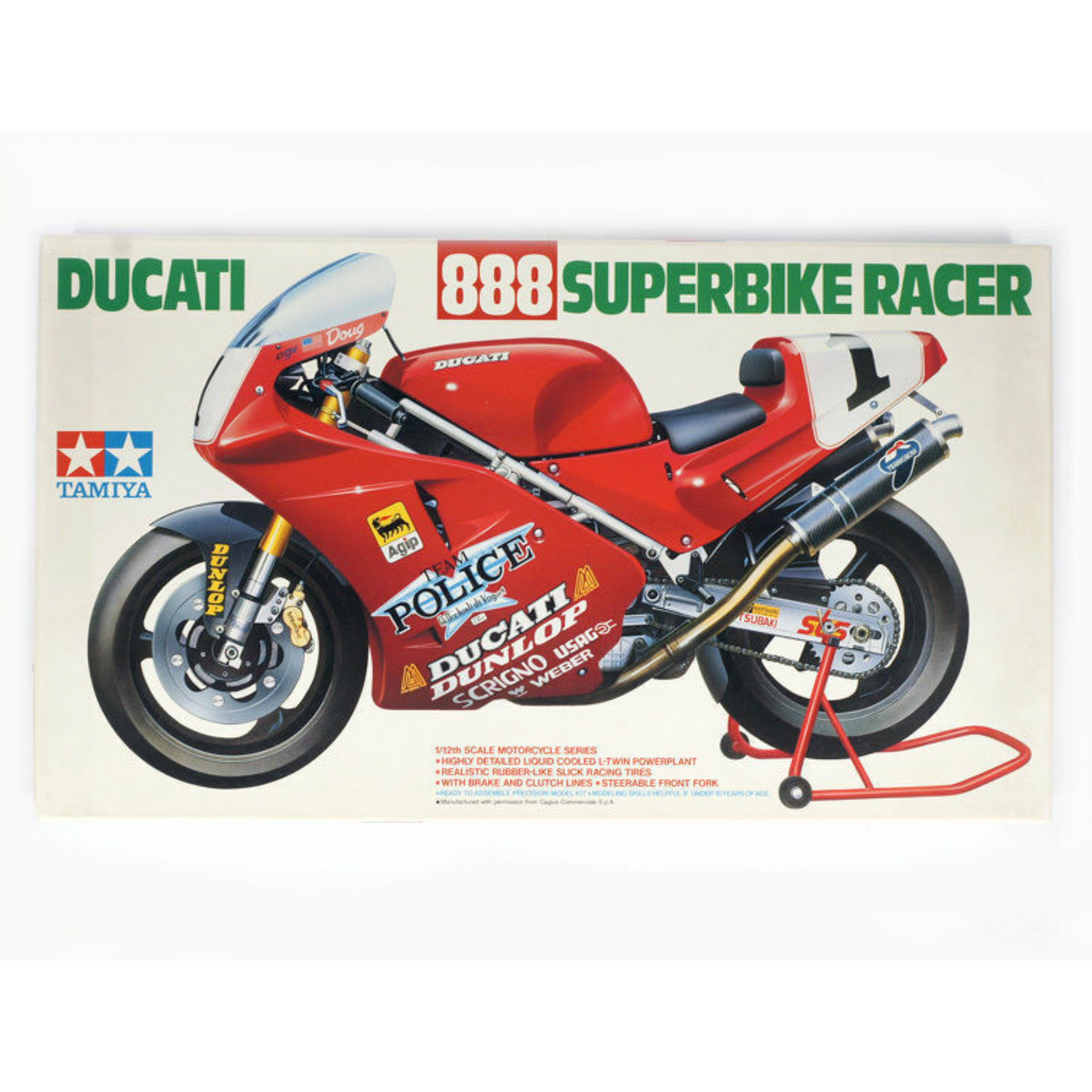 TAMIYA DUCATI 888 SUPERBIKE SELF BUILD KIT