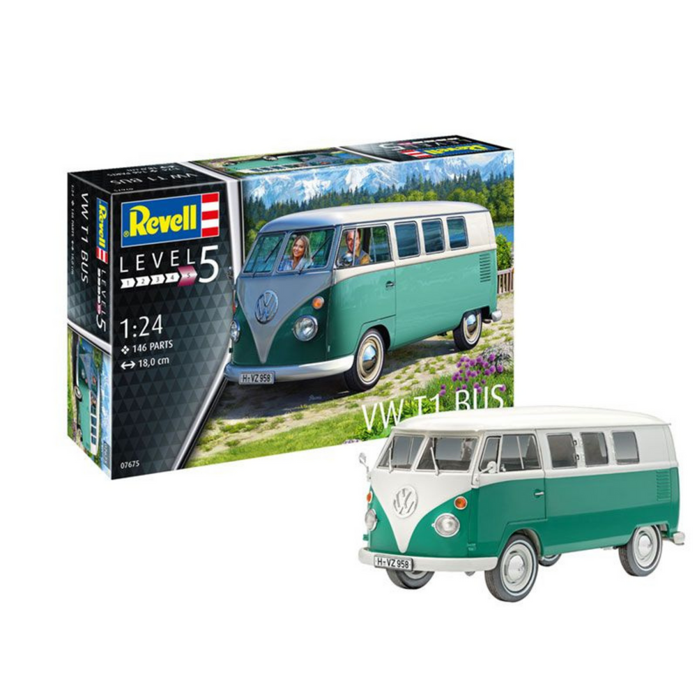 REVELL VW T1 BUS 1:24 BUILD KIT