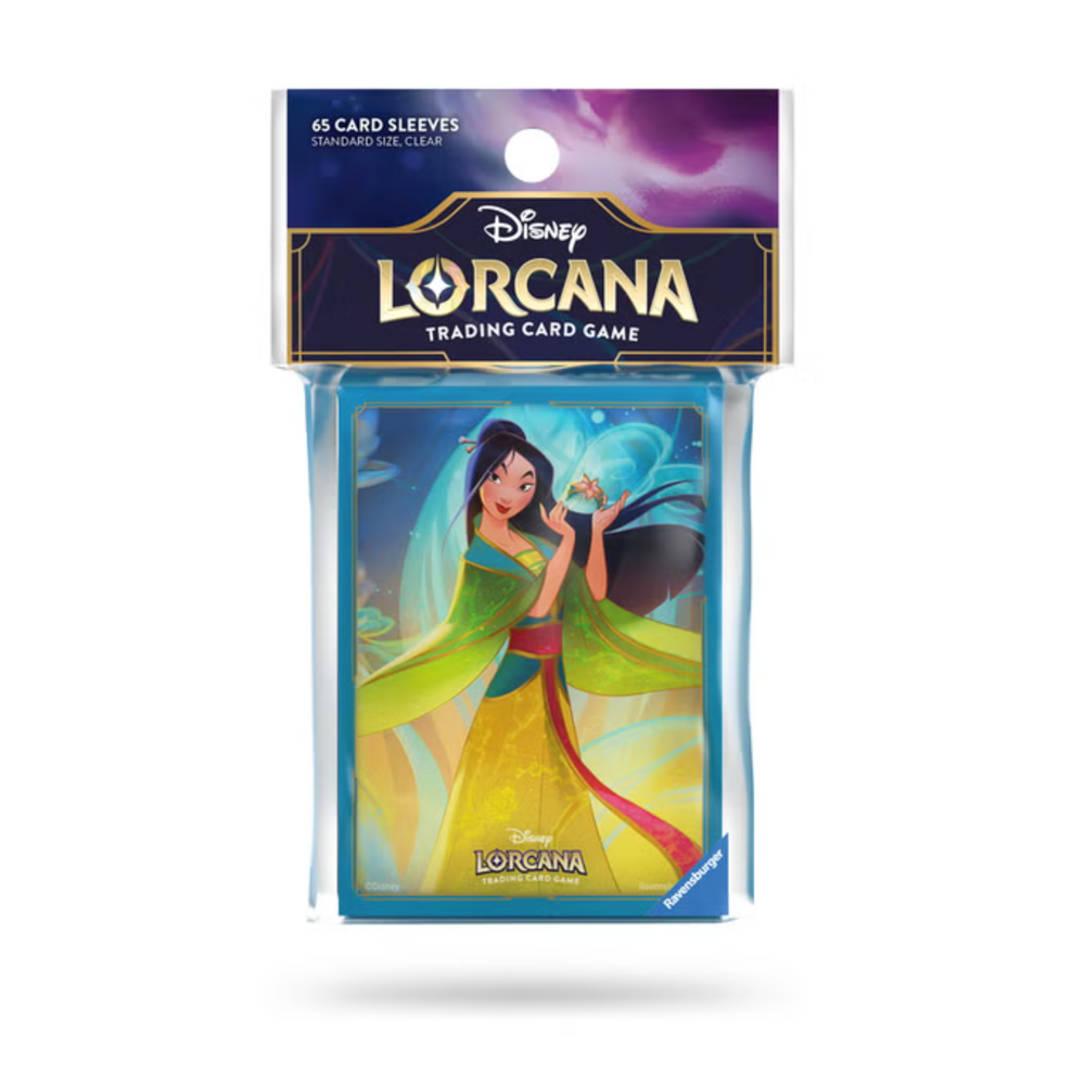 Disney Lorcana set 9 Fabled Card Sleeves: Mulan
