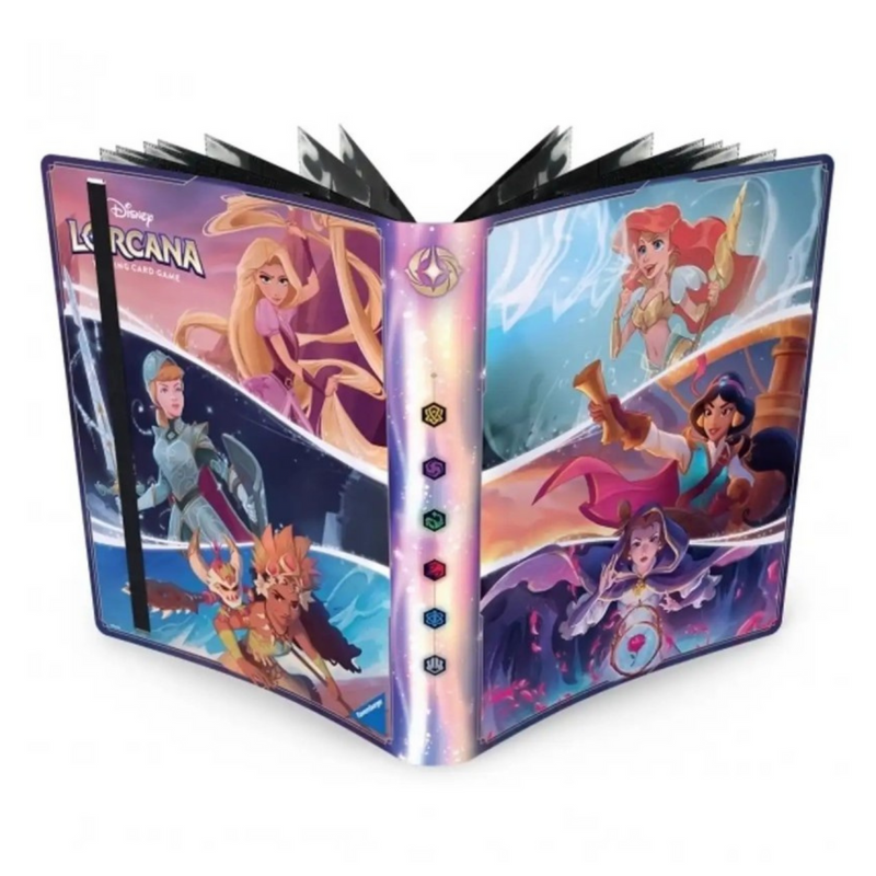 Disney Lorcana Premium Card Portfolio: Powerful Princesses Fabled  Set 9