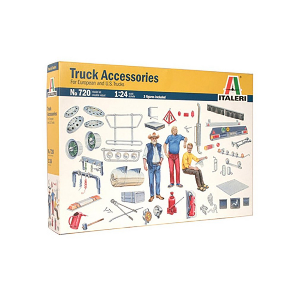 ITALERI TRUCK ACCESSORIES SELF BUILD KIT