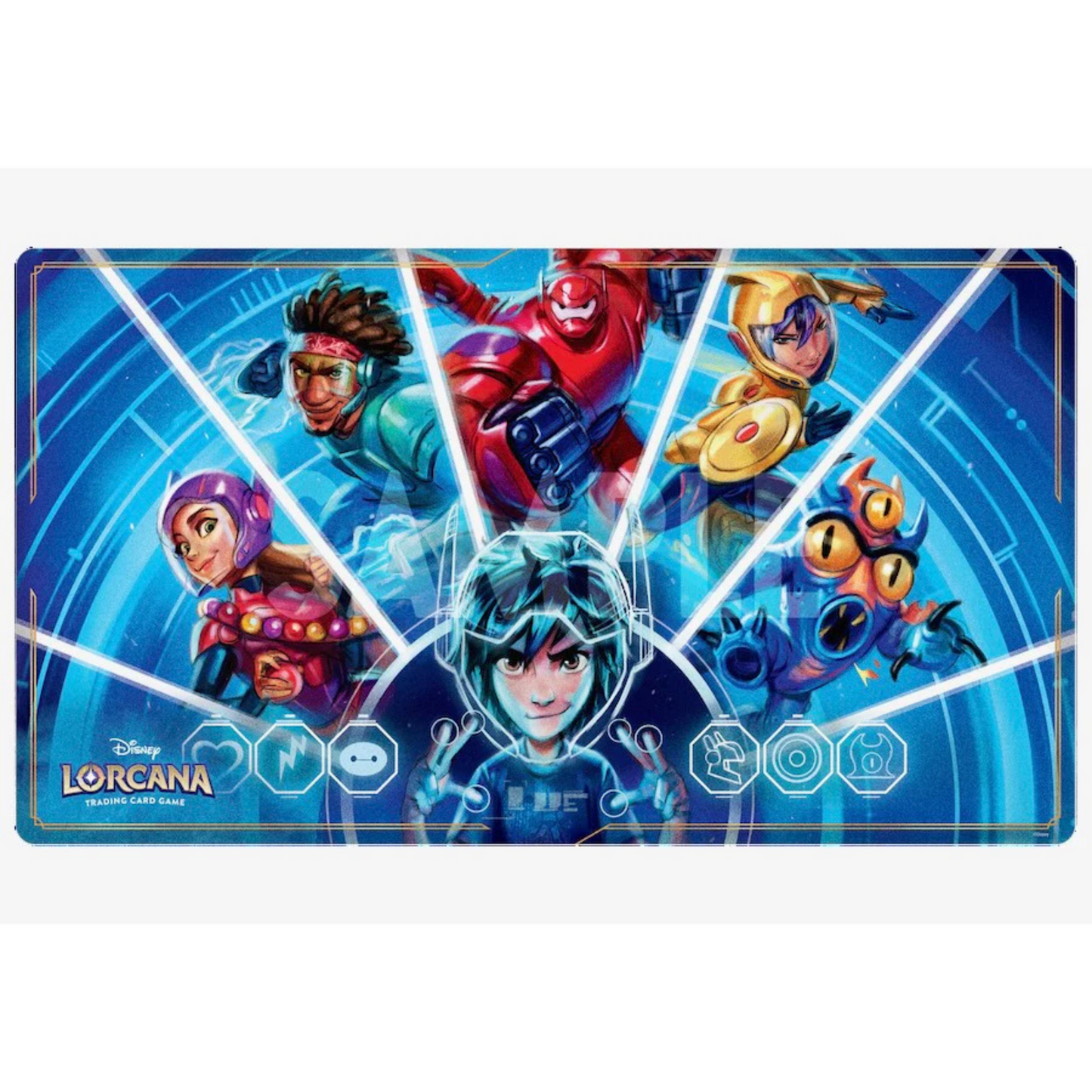 Disney Lorcana Archazia'S Island Play Mat Big Hero 6 -Set 7