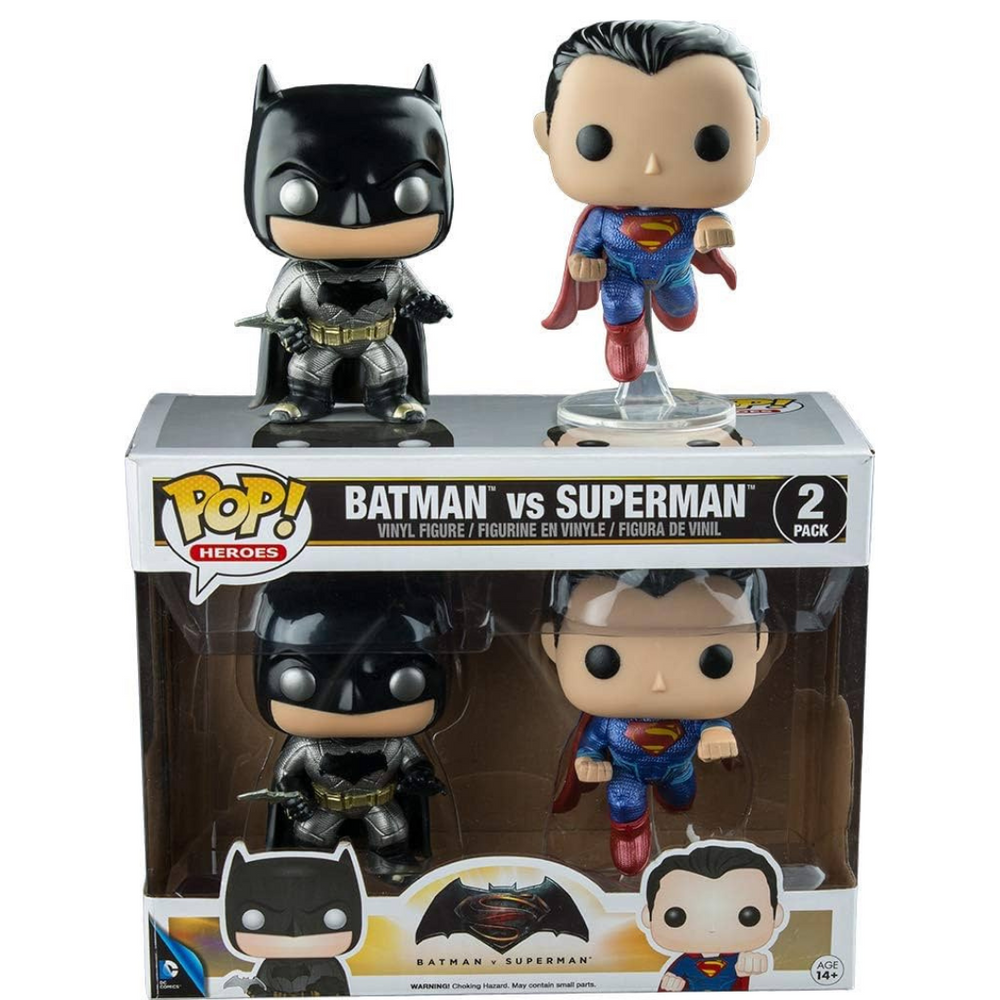 Batman vs Superman - 2 Pack POP! Vinyl