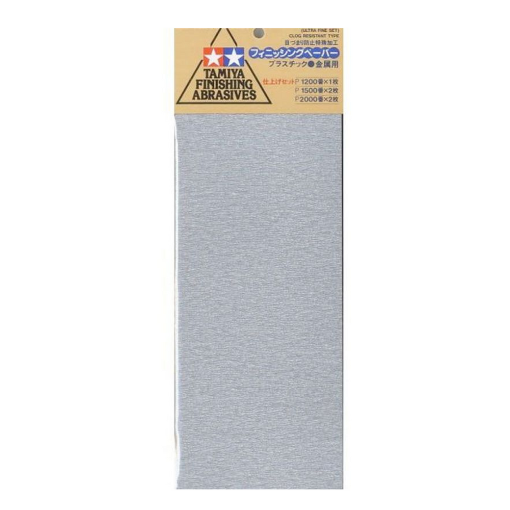 TAMIYA FINISHING ABRASIVES ULTRA FINE