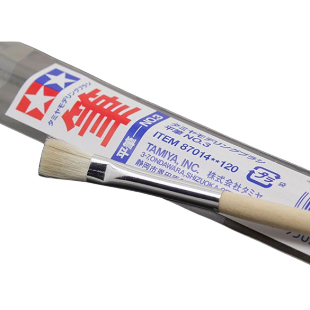 TAMIYA FLAT BRUSH NO.3