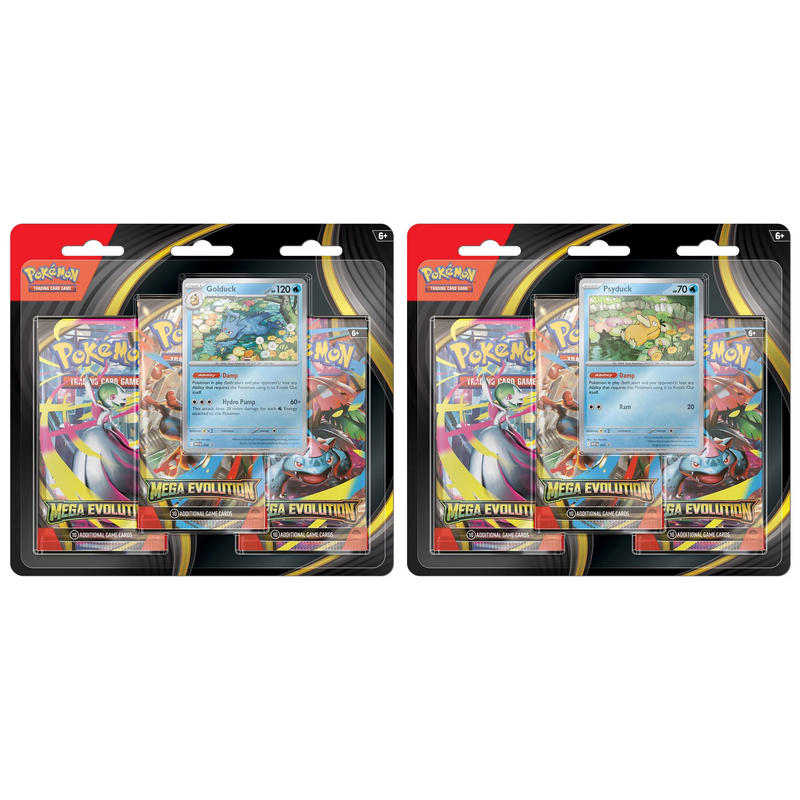 Pokémon TCG Mega Evolution Three Booster Blister