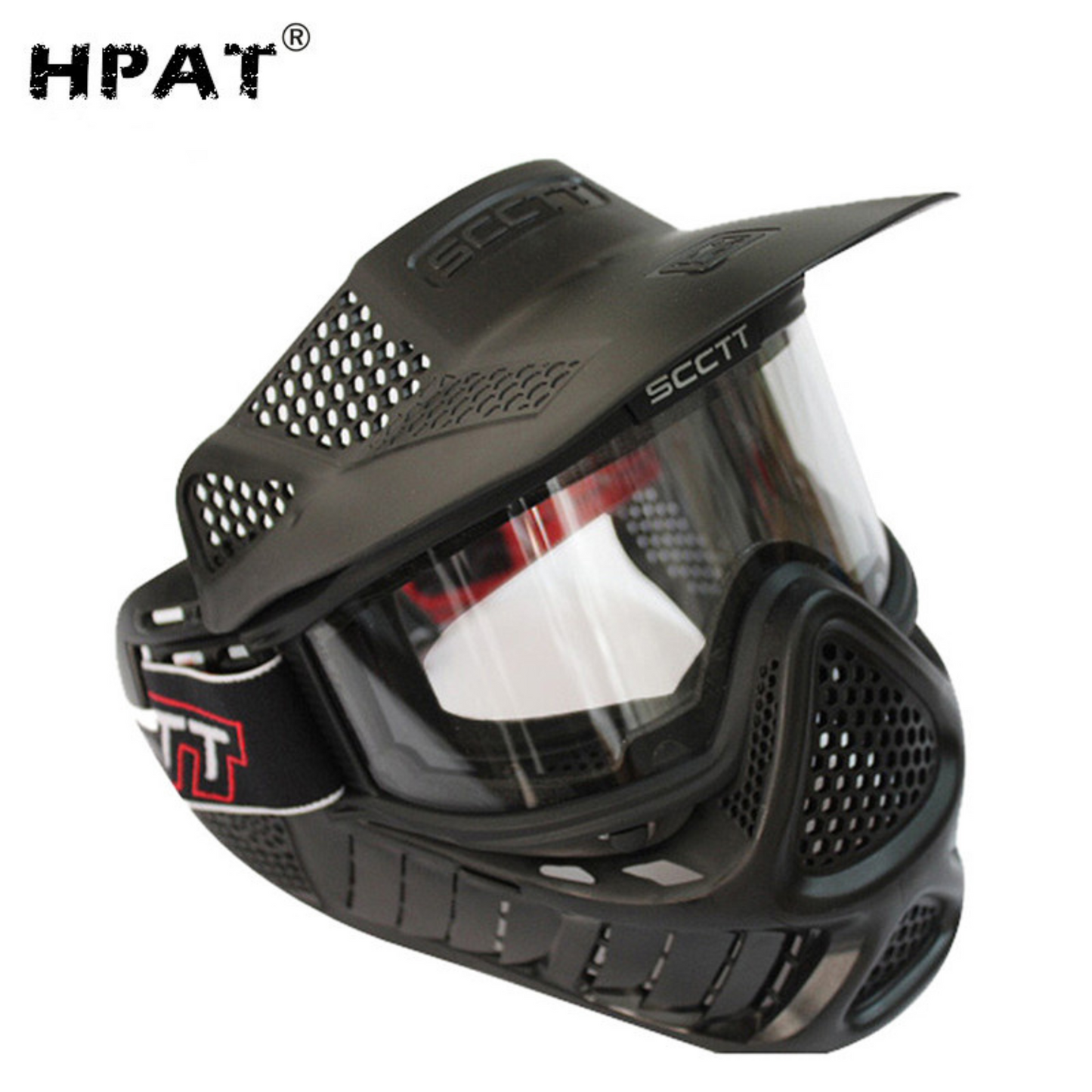 HPAT Scott Paintball & Gel Ball Mask with Anti-Fog Lens