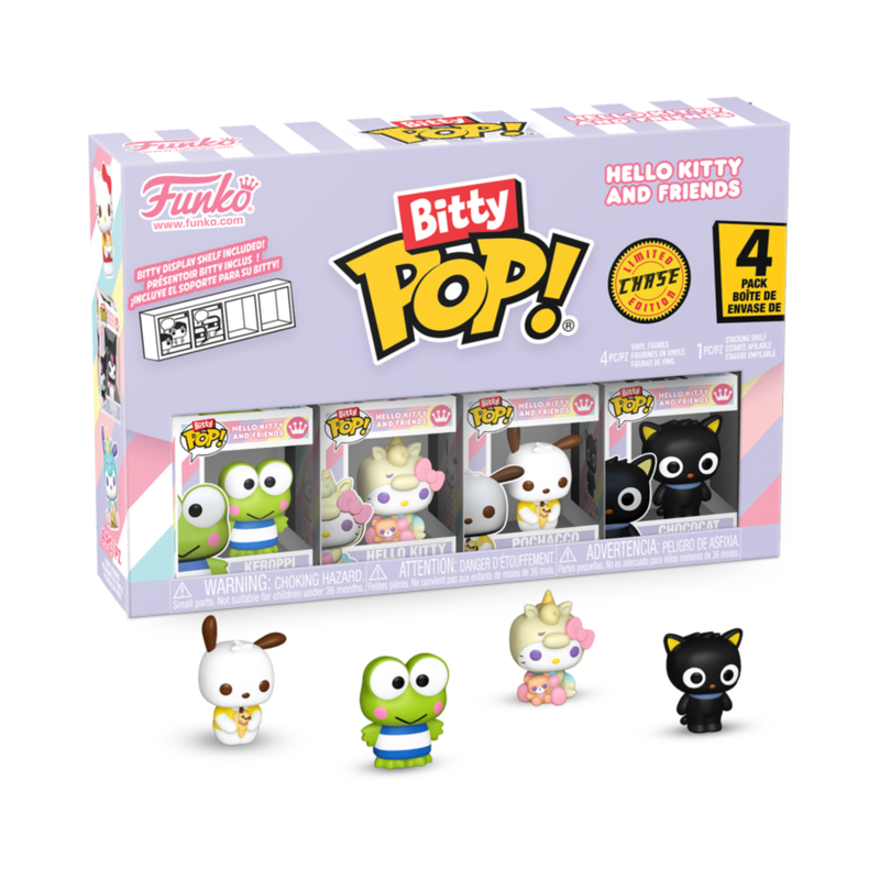 Hello Kitty - Keroppi Bitty Pop! 4-Pack