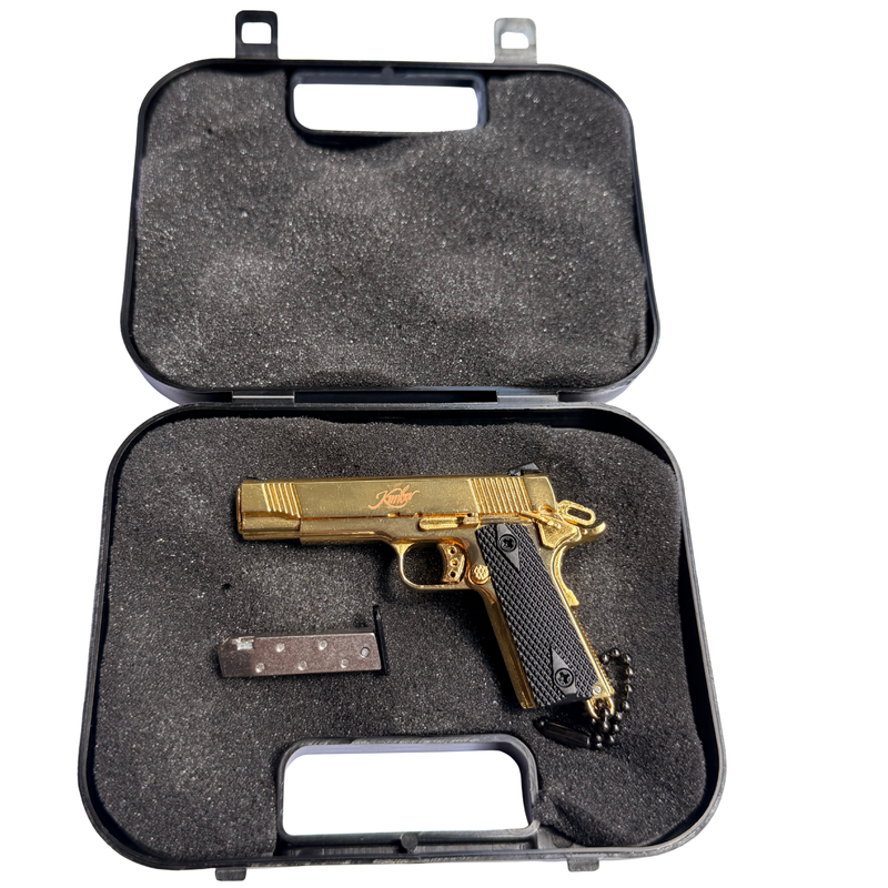 Mini 1911 Kimber Keychain – Slide Action with Imitation Round