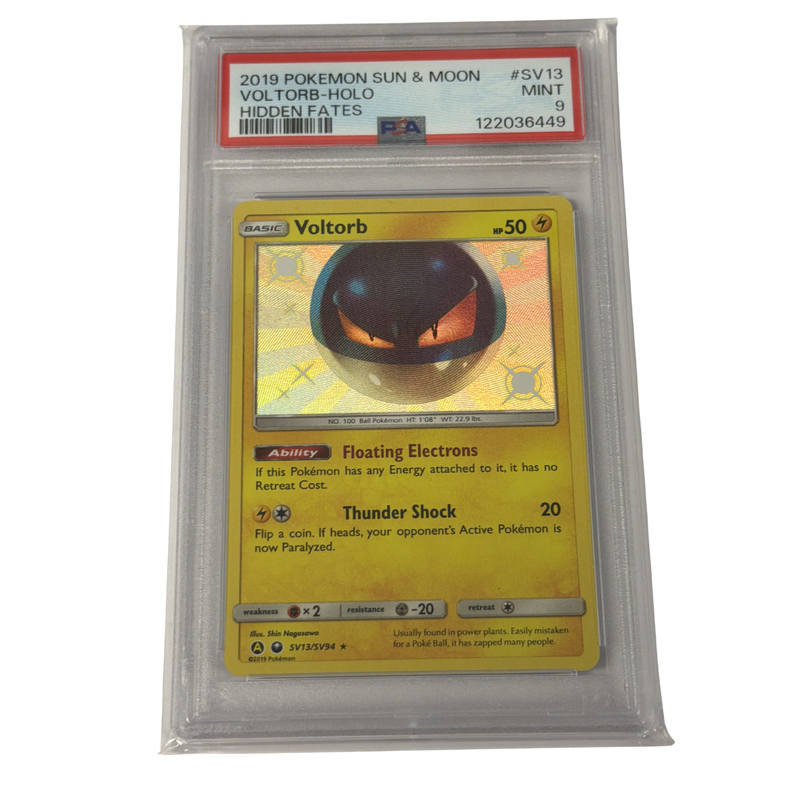PSA Graded 9 Mint -2019 - Voltorb