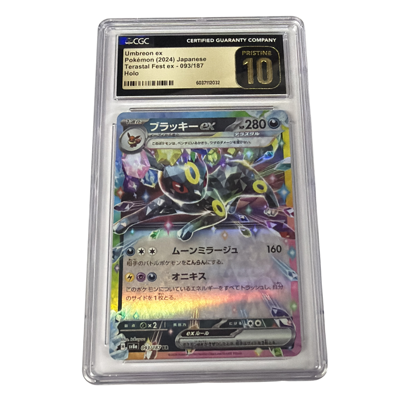 CGC Graded 10 Pristine -2024 -JP Telstral Fest Ex Holo