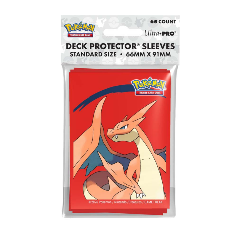 Ultra Pro Pokémon TCG - Mega Charizard Y 65ct Deck Protector® Sleeves