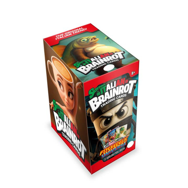 Skifidol Italian Brainrot Trading Card Game Booster Box (Alpha Series)