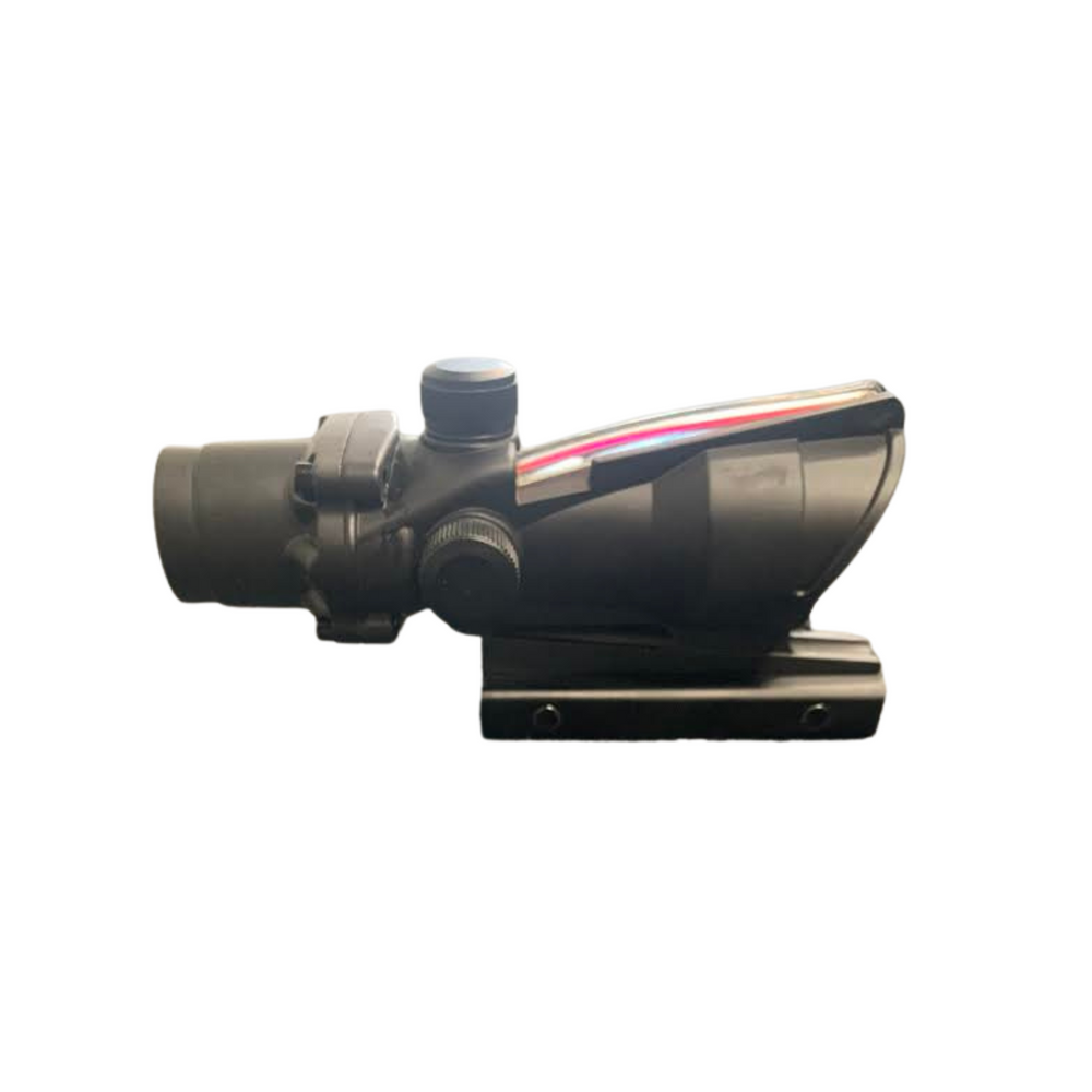 Illuminated 1x32 Red Dot ACOG style scope