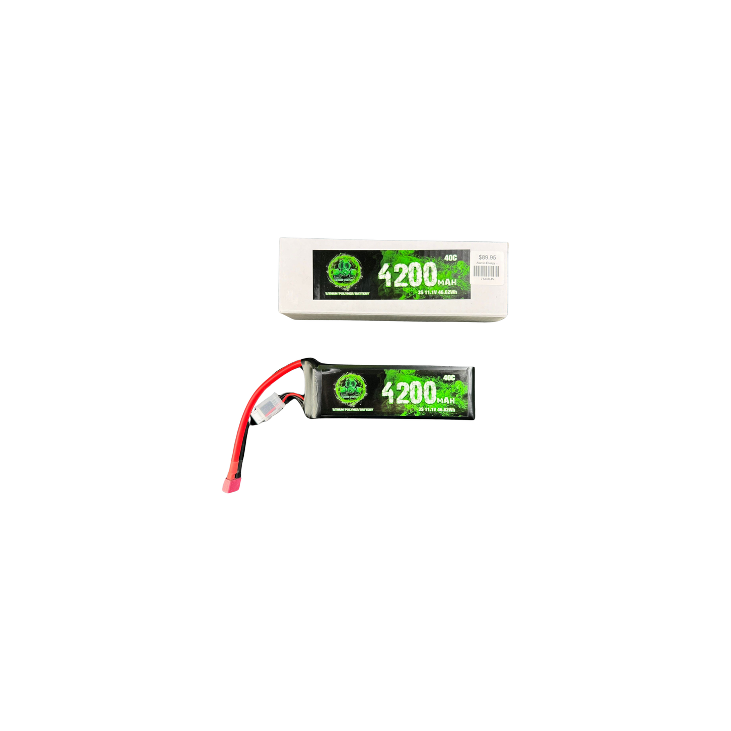 
                  
                    Atomic Energy - 11.1v Lipo Battery 4200mAh 40c 3s
                  
                