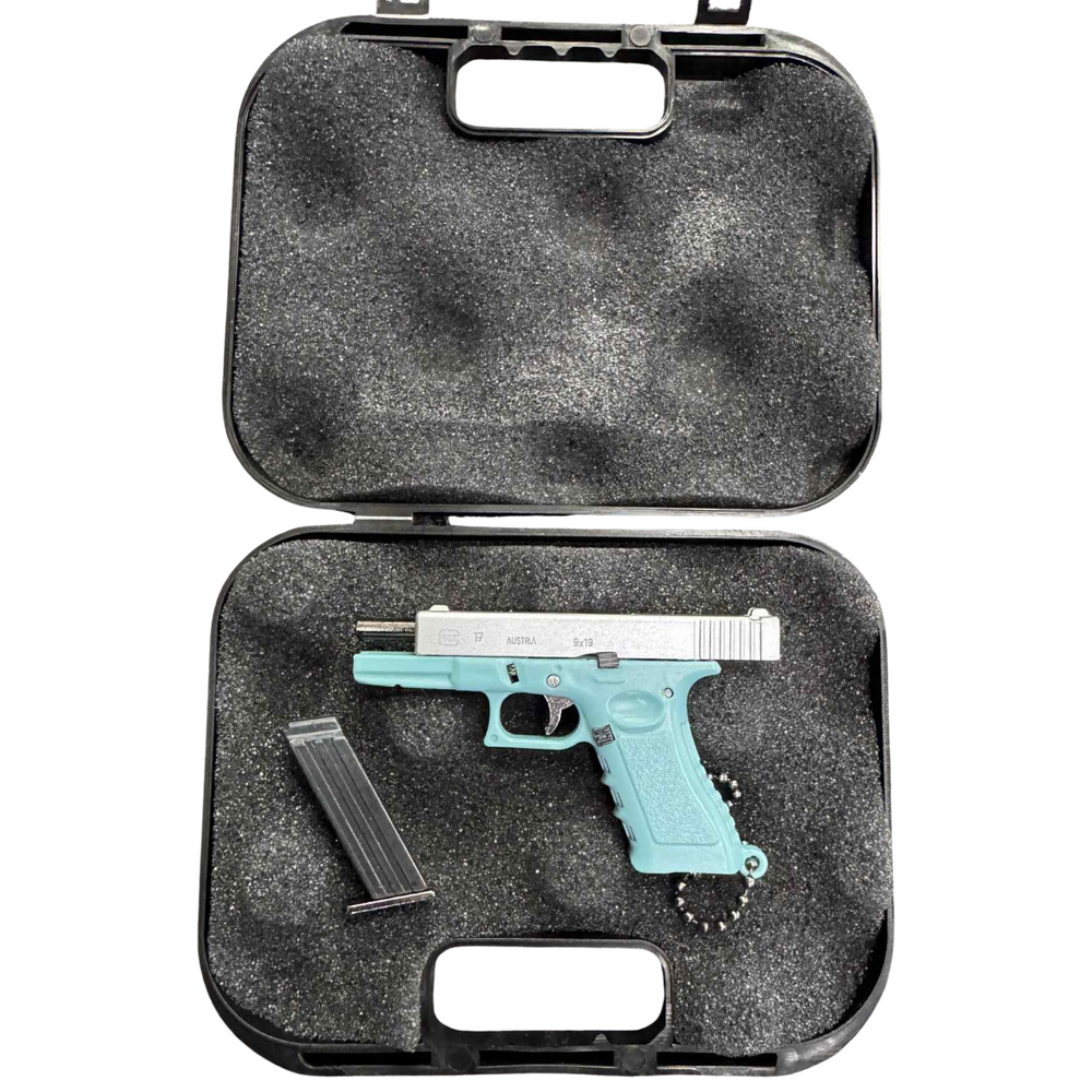 Mini G17 Keychain – Slide Action with Imitation Round