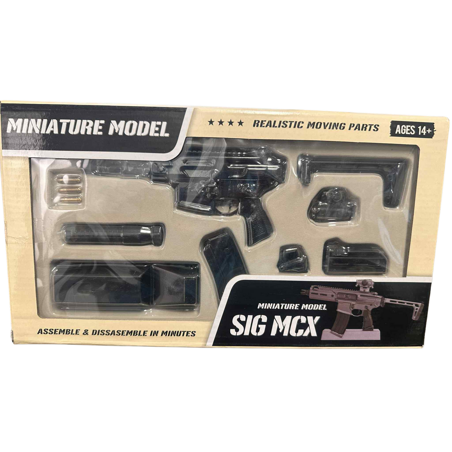 1:3 Scale metal Sig MCX Miniature model