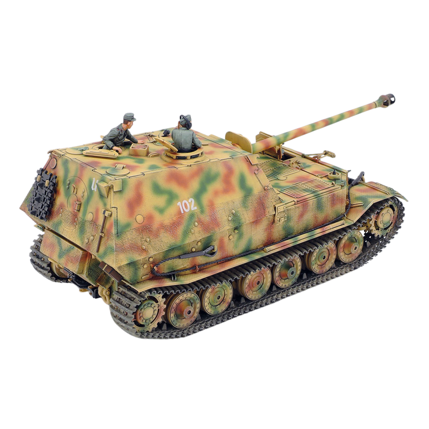 
                  
                    TAMIYA 1/35 GERMAN HEAVY TANK DESTROYER ELEFANT SELF BUILD KIT
                  
                