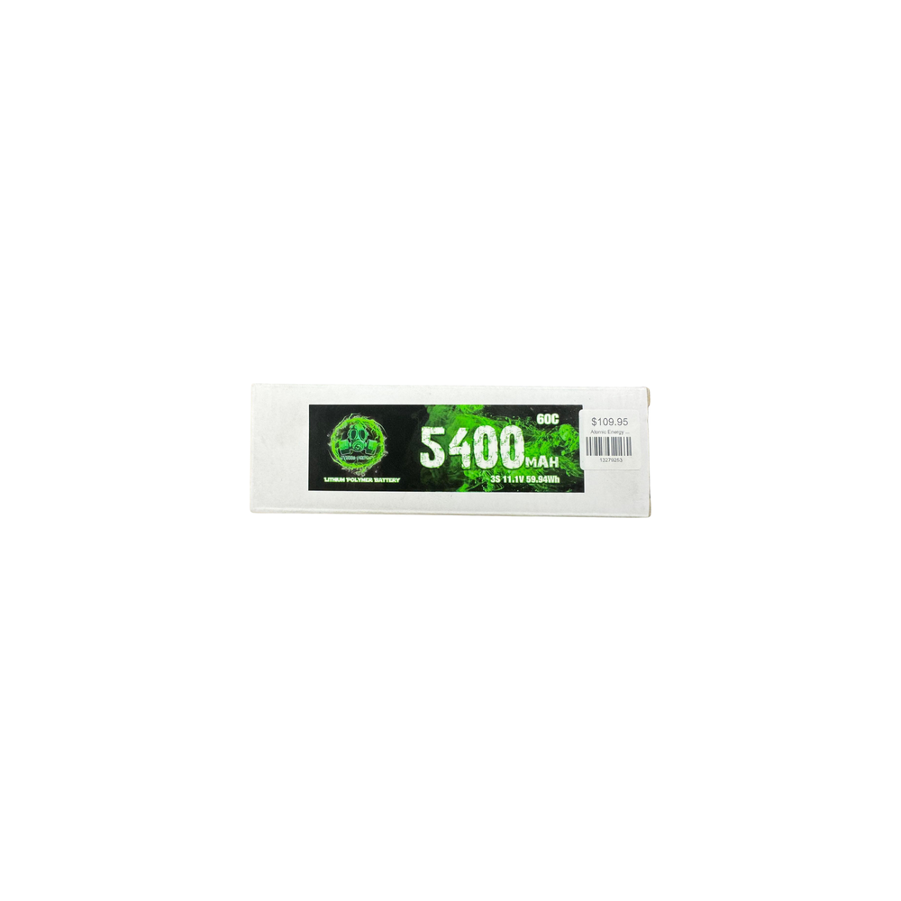 
                  
                    Atomic Energy - 11.1v Lipo Battery 5400mAh 60c 3s
                  
                