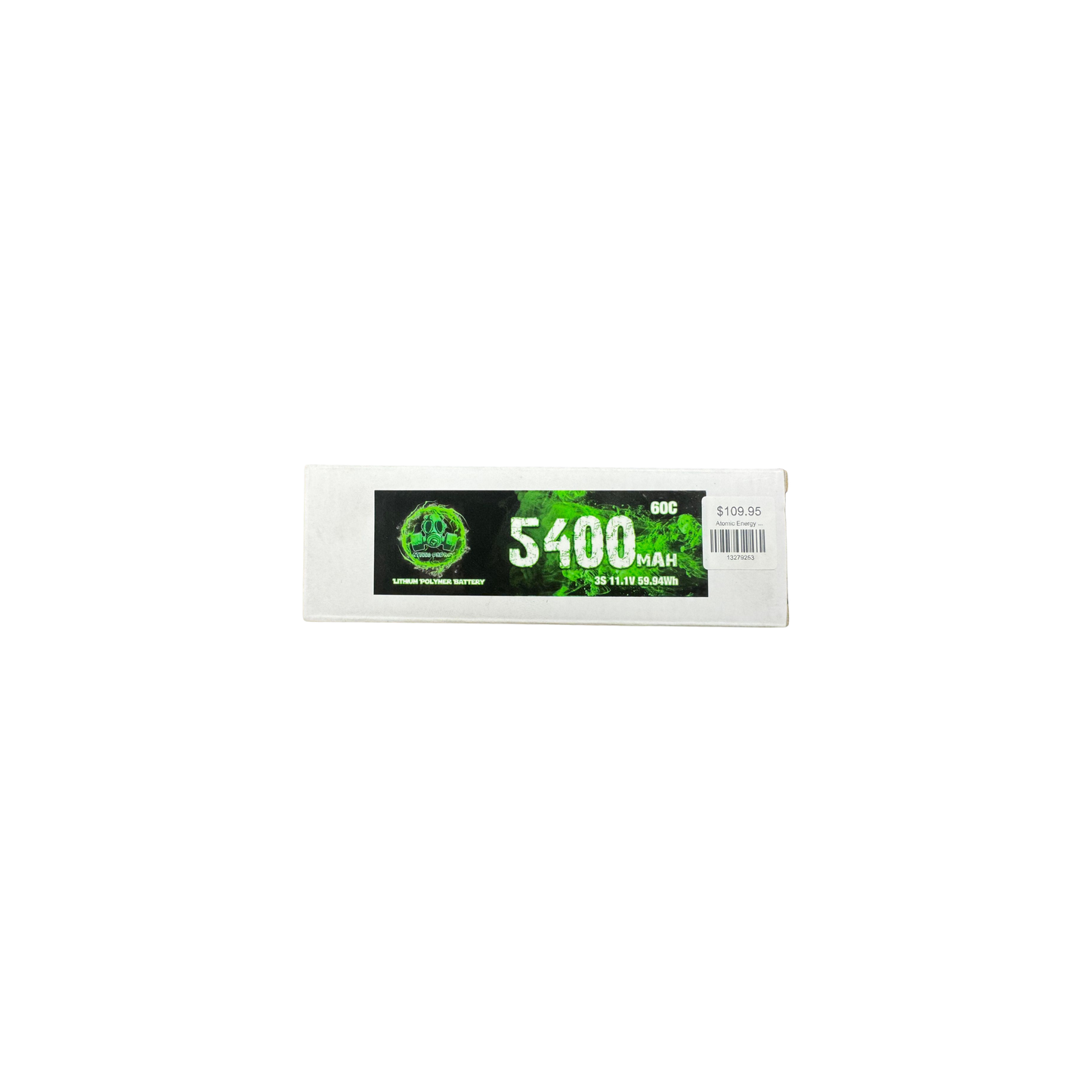 
                  
                    Atomic Energy - 11.1v Lipo Battery 5400mAh 60c 3s
                  
                