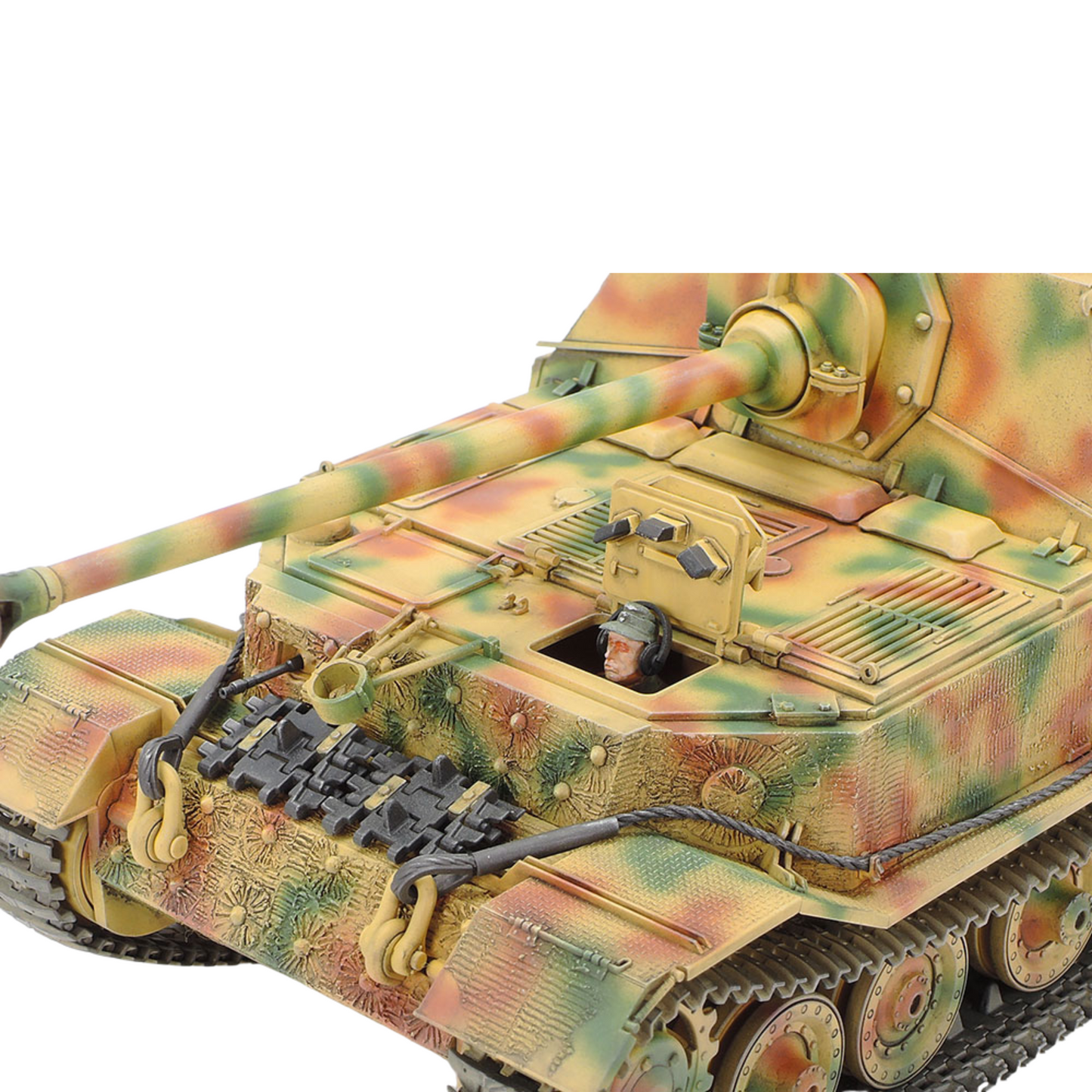 
                  
                    TAMIYA 1/35 GERMAN HEAVY TANK DESTROYER ELEFANT SELF BUILD KIT
                  
                