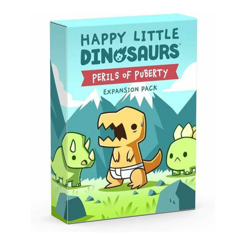 Happy Little Dinosaurs Perils of Puberty - Expansion Card Game