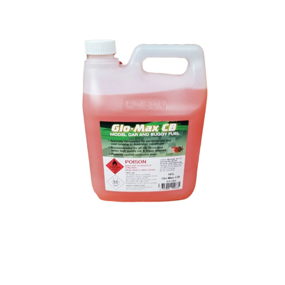 RC (DG) GLO-MAX CB FUEL 16% NITRO 4 LT