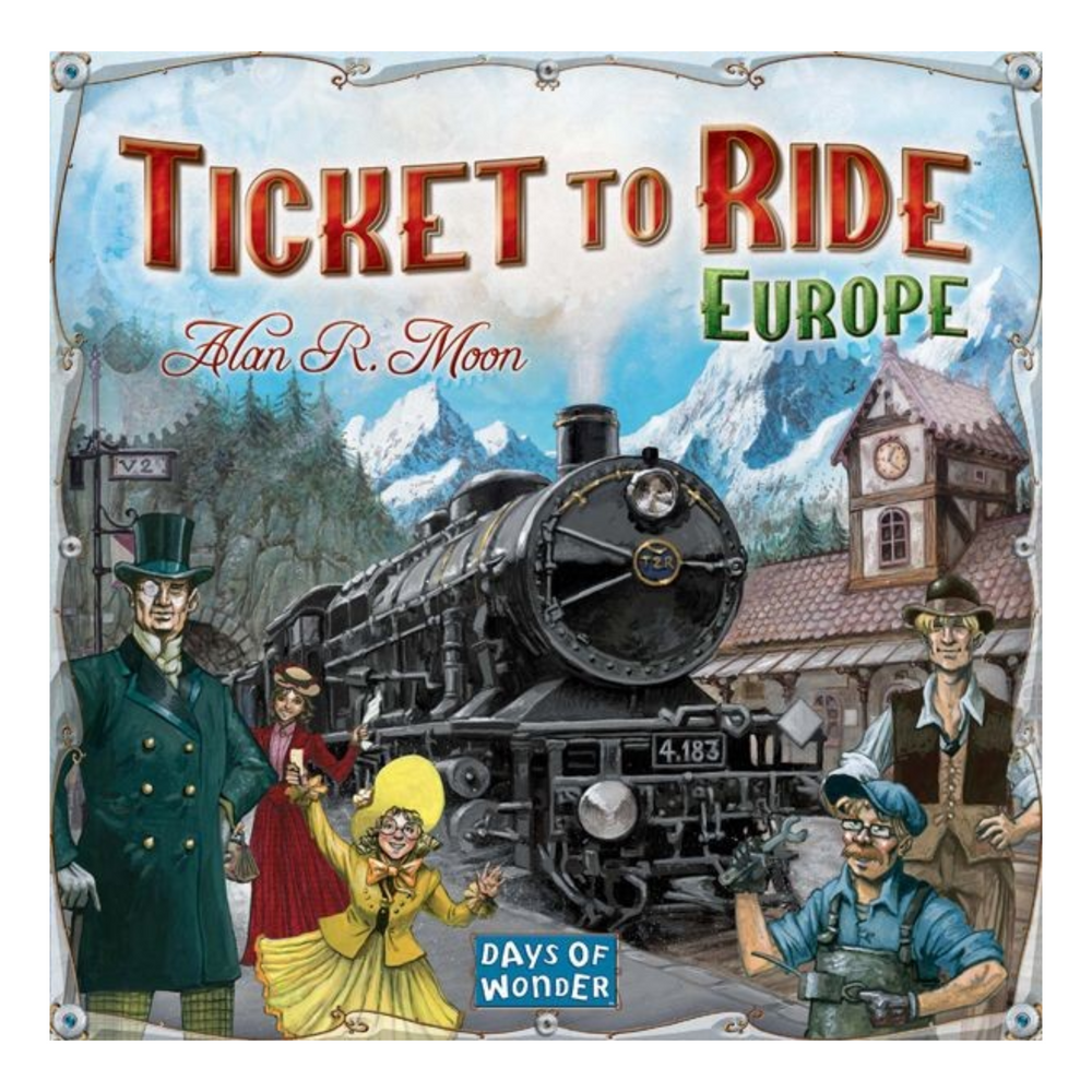 Ticket to Ride Europe - Board Game