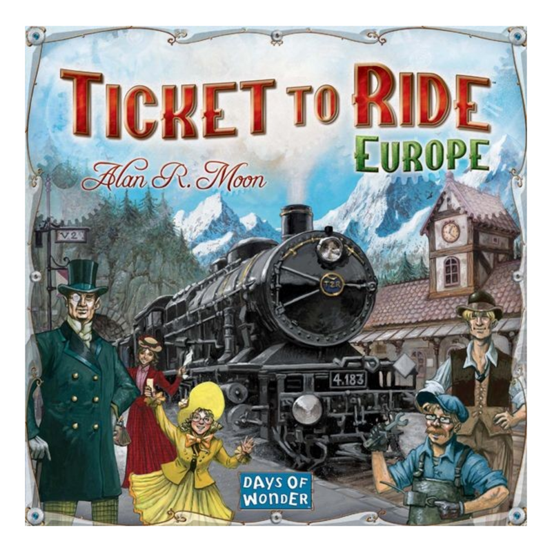 Ticket to Ride Europe - Board Game