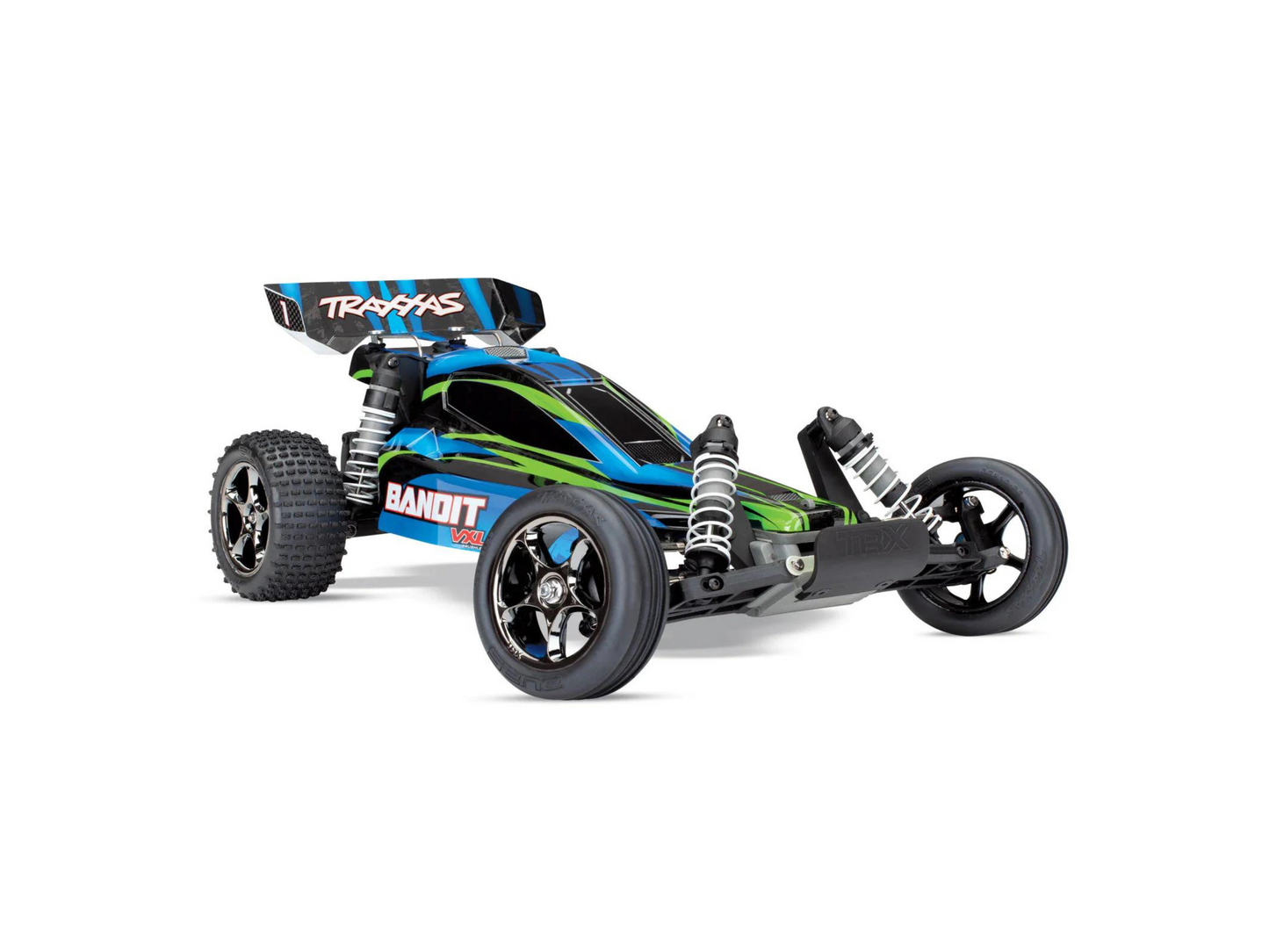 
                  
                    Traxxas Bandit VXL RC Buggy (Green)-Traxxas-ProHobbies
                  
                