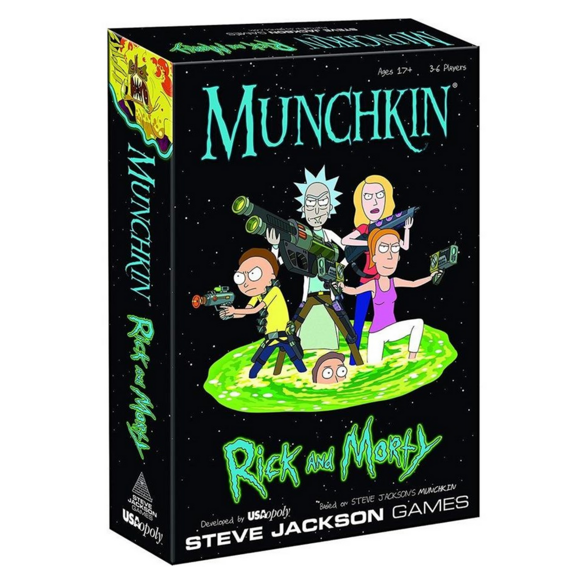 Cmd Rick Rick and Morty Munchkin - Board Game – Command Elite Hobbies