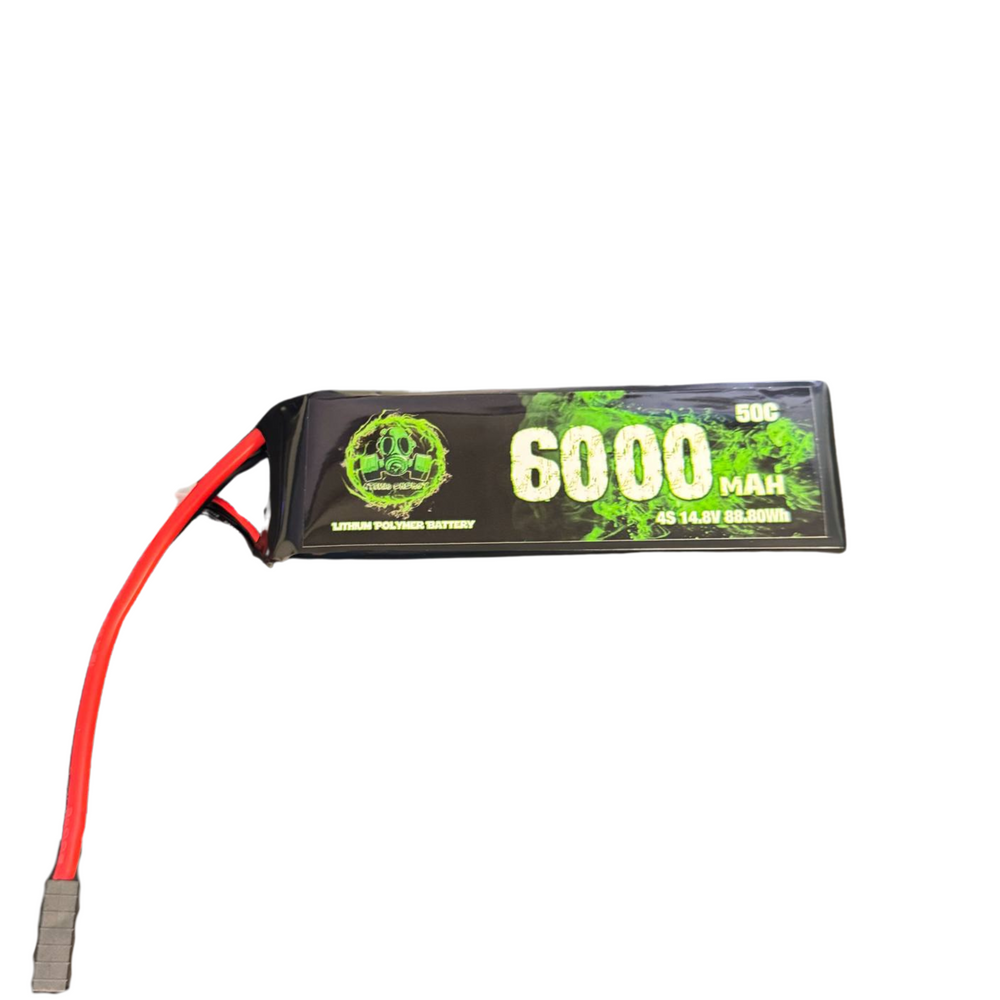 Atomic Energy - TRAXXAS/DEANS 14.8v Lipo Battery 6000mAh 50c 4SP1