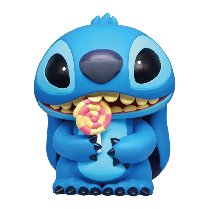 Lilo & Stitch - Stitch with Lollipop 18" Figural PVC Money Bank