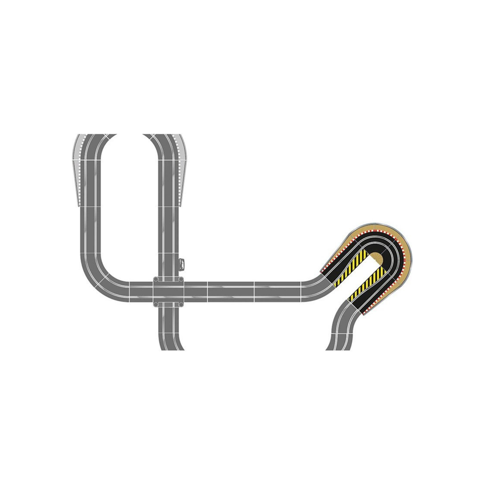 SCALEXTRIC HAIRPIN CURVE TRACK ACCESSORY PACK - REPLACES C8512 SCALEXTRIC HAIRPIN CURVE TRACK ACCESSORY PACK - REPLACES C8512