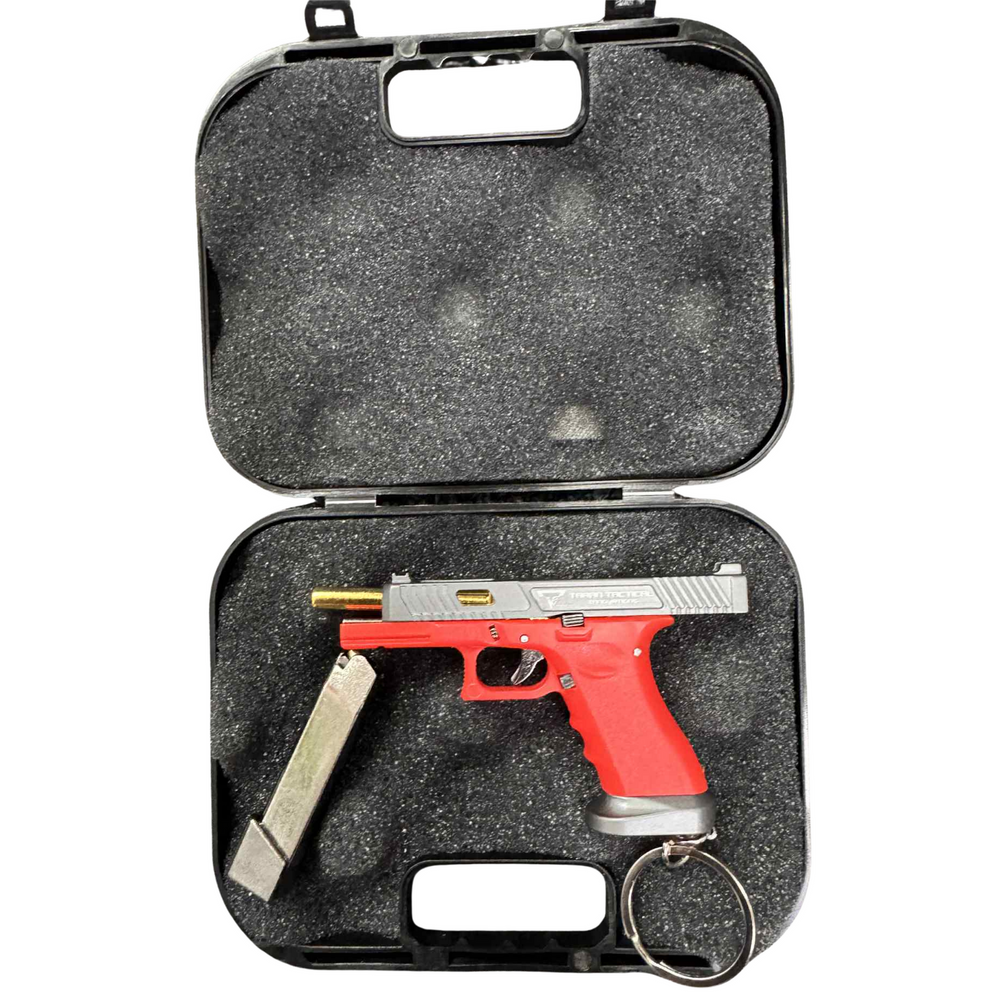 Mini Combat Master G17 Keychain – Slide Action with Imitation Round