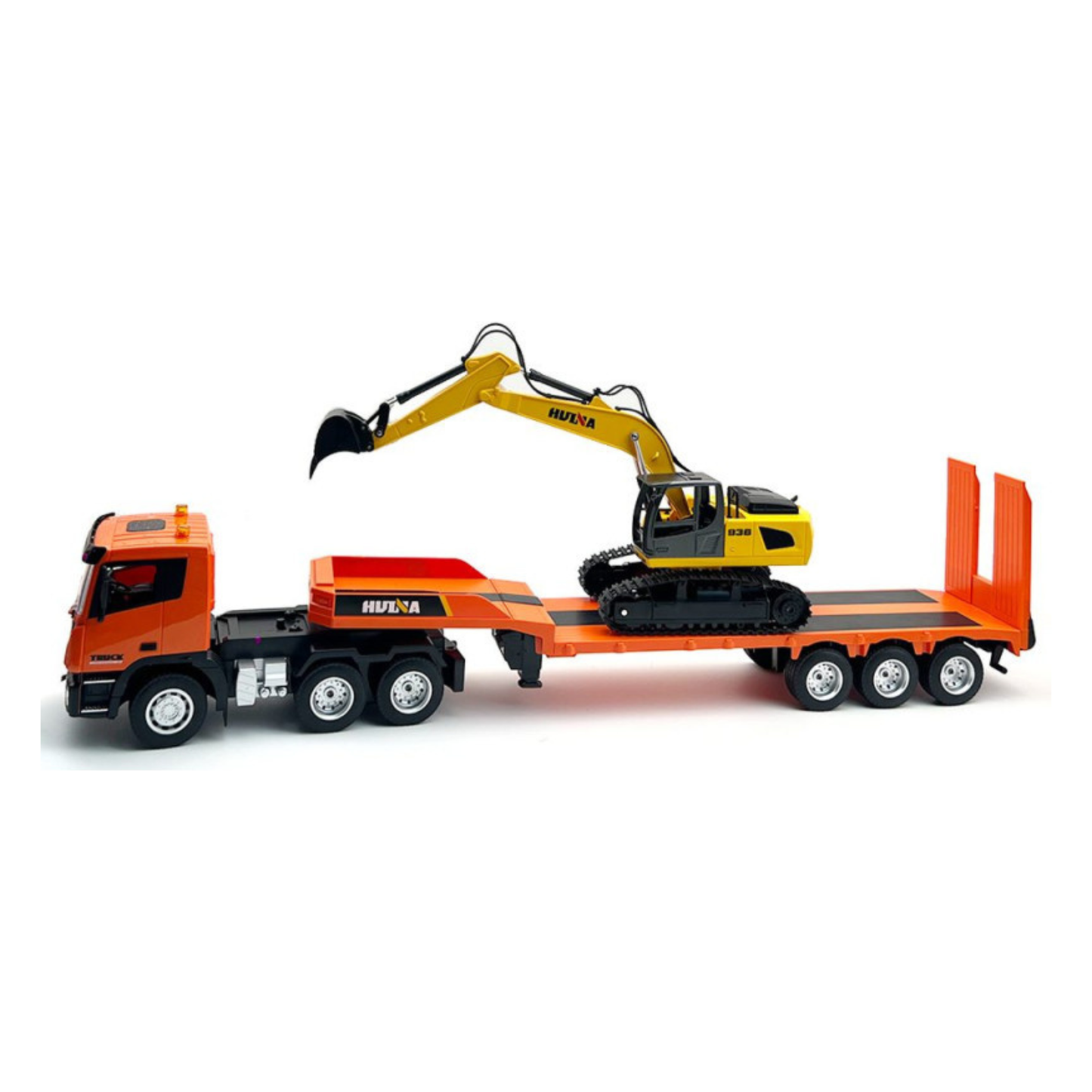 Huina 1319 1:24 RC Excavator Flatbed Truck Kit Combo (2024 Model )