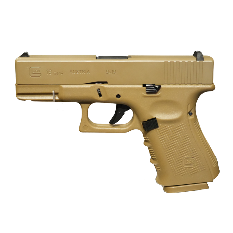 E&C G19 Gen4 GBB TAN Gel Blaster