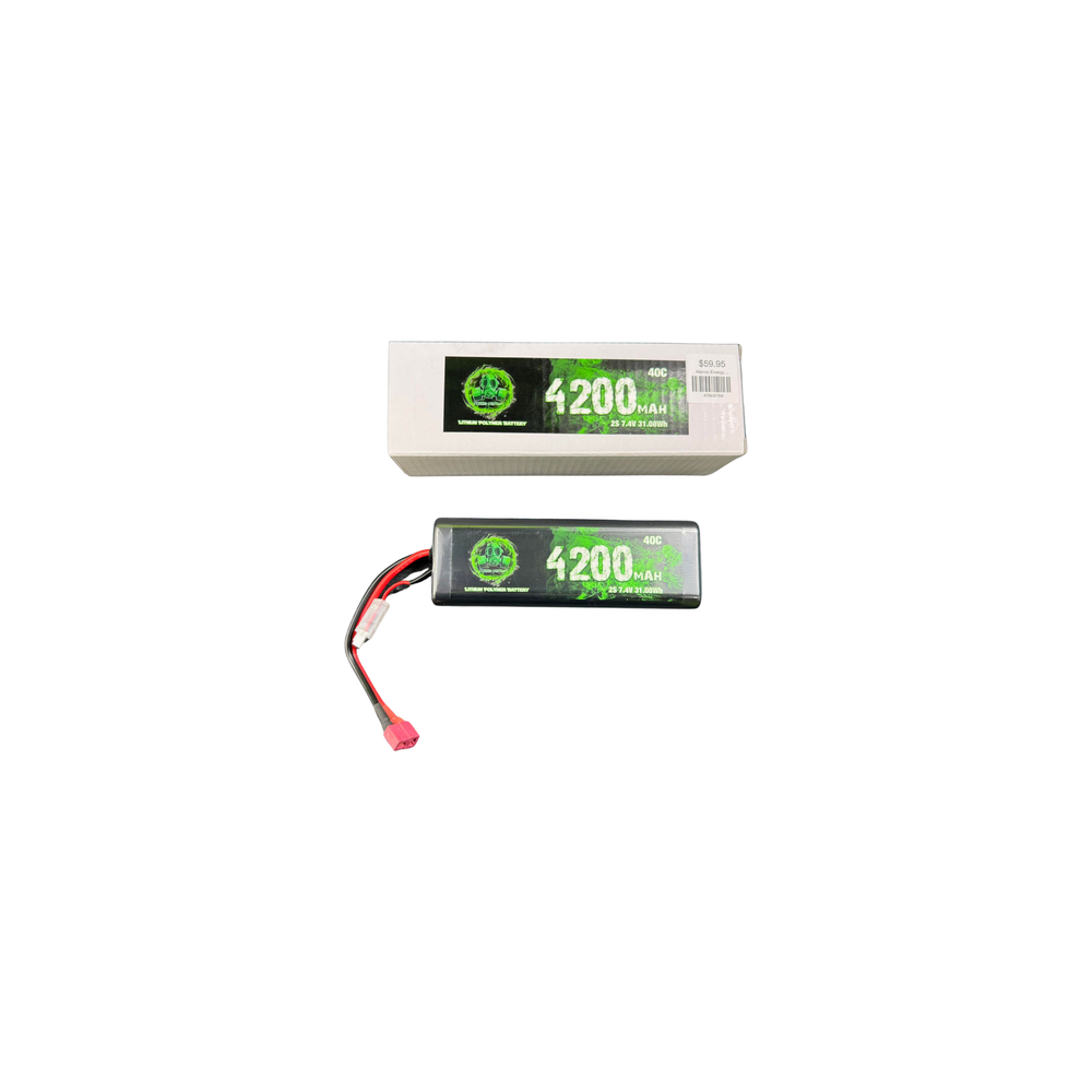 Atomic Energy - 7.4v Lipo Battery 4200mAh 40c 2s-ESSENTIALS-Atomic Energy-ProHobbies
