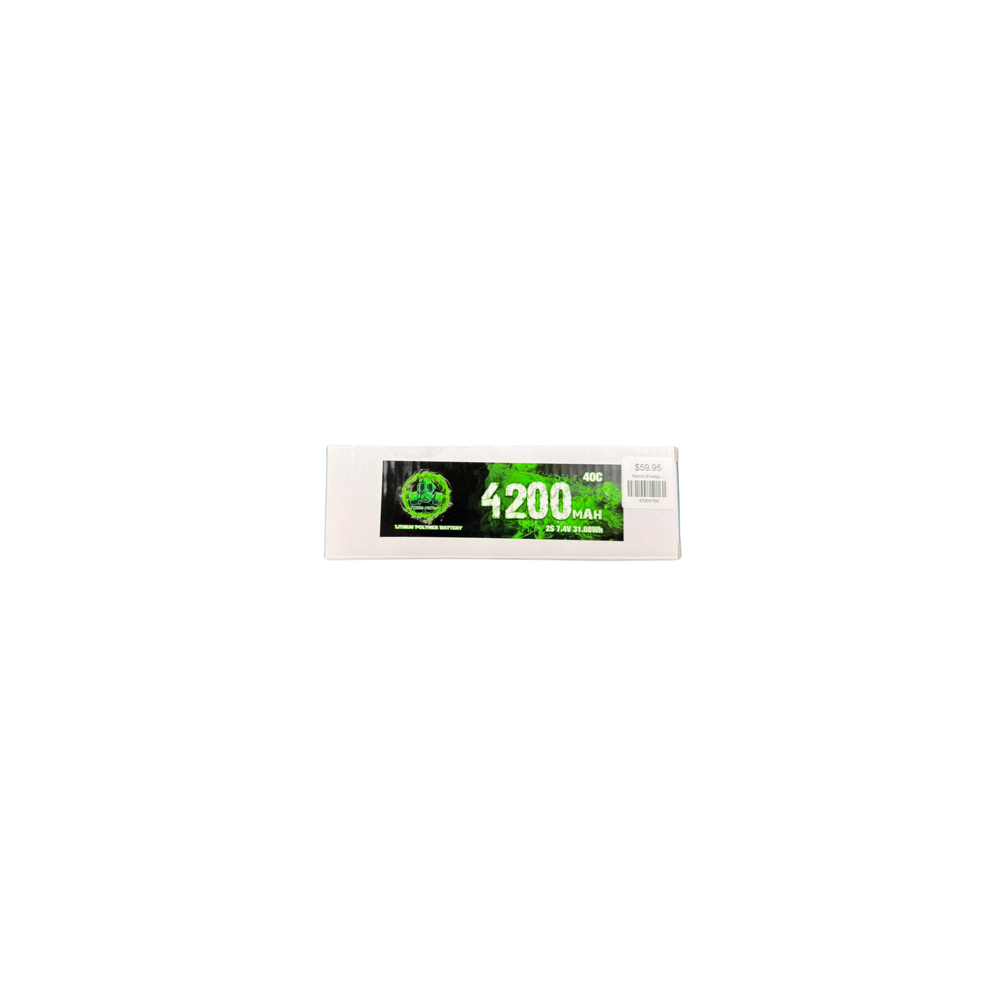 
                  
                    Atomic Energy - 7.4v Lipo Battery 4200mAh 40c 2s
                  
                