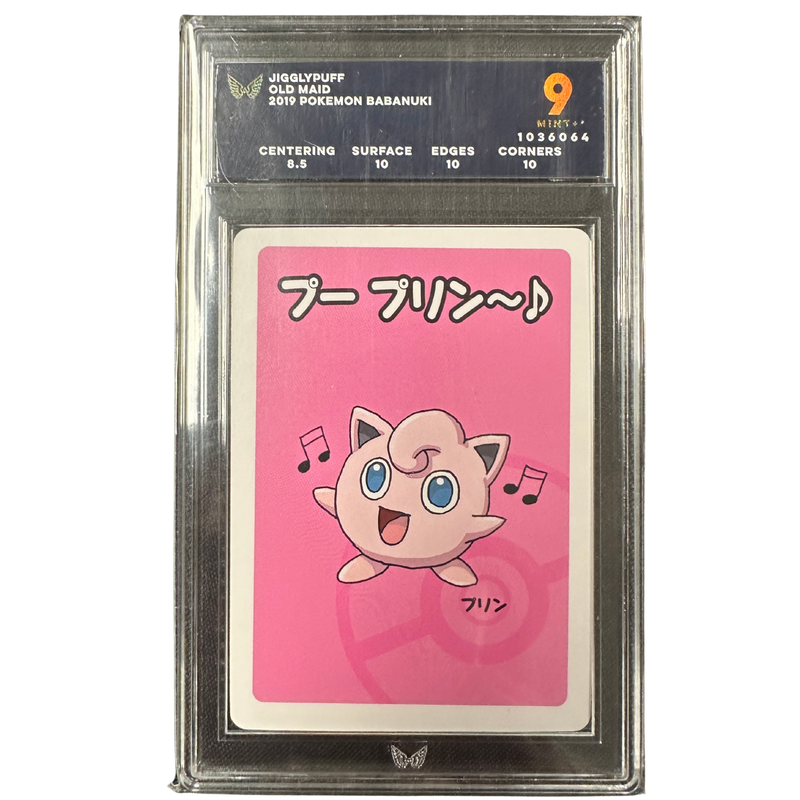ARK Graded Pokemon Japanese Jigglypuff 2019 Old Maid - Graded 9
