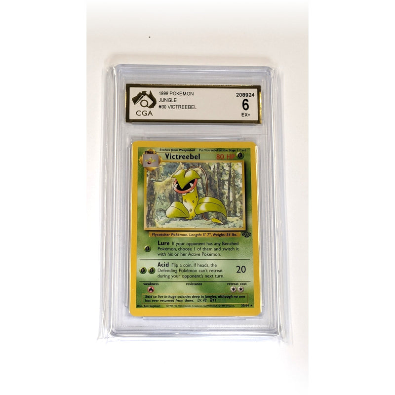 CGA Graded Pokemon Jungle Set (Unlimited) #30 Victreebel - Graded 6