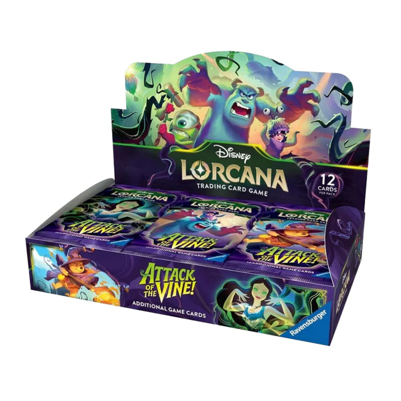 Disney Lorcana Set 13 Play Booster Box: Attack of the Vine