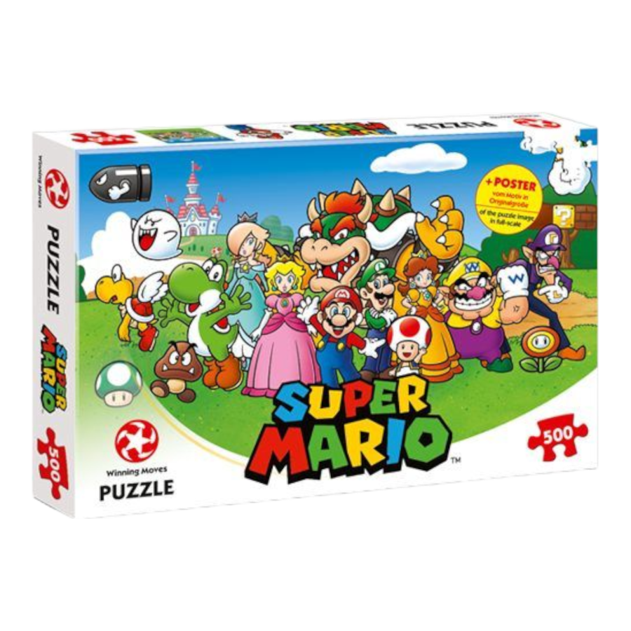Super Mario - 500pc Jigsaw-IKON-ProHobbies