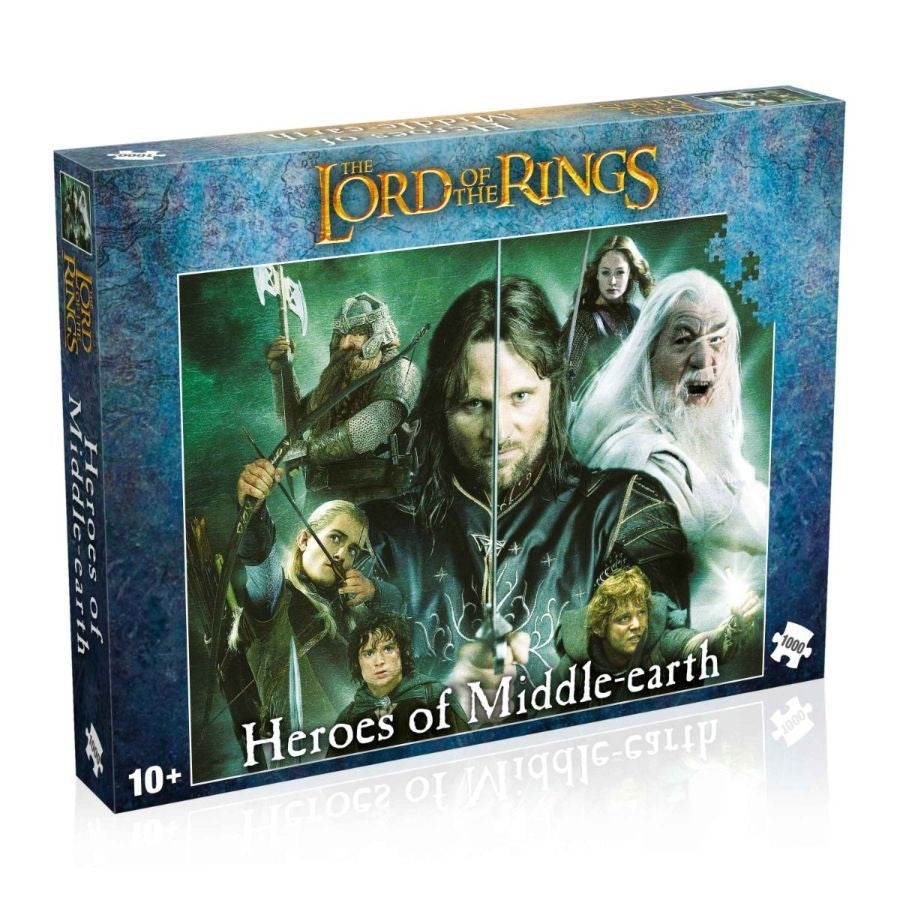 LotR - Heroes of Middle-Earth 1000pc Jigsaw-IKON-ProHobbies