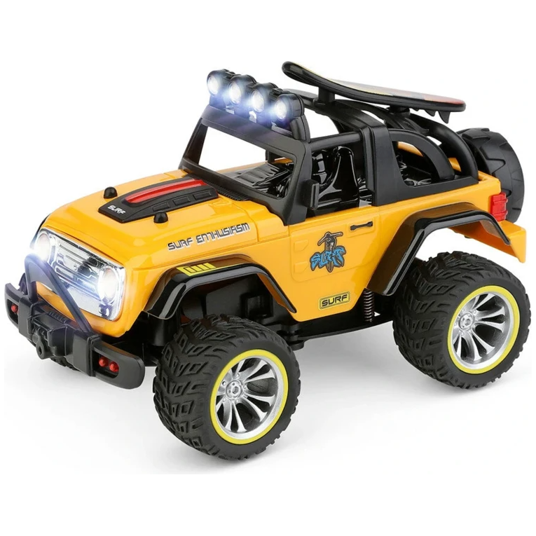 
                  
                    WL TOYS 1:32 ELECTRIC TWO-WHEEL DRIVE OFF-ROAD VEHICLE - YELLOW-Extreme Charge-ProHobbies
                  
                