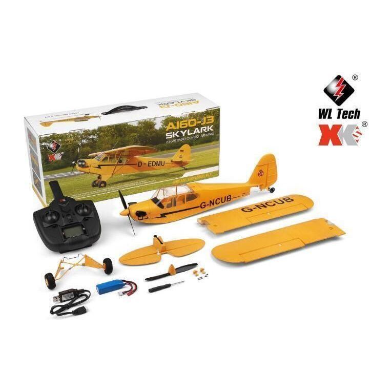 
                  
                    WLToys A160-J3 SKYLARK RC AIRPLANE WITH BRUSHLESS MOTOR RTF WLA160-WL Toys-ProHobbies
                  
                